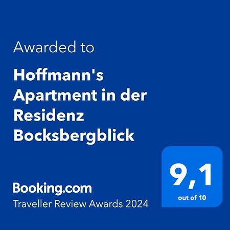 Hoffmann'S Apartment In Der Residenz Bocksbergblick Goslar Esterno foto